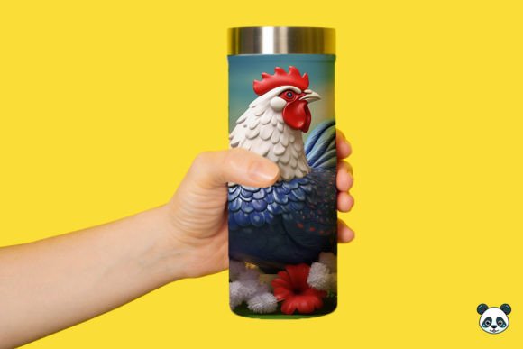 3D Patriotic Hen Tumbler Wrap Png 3: A Creative Solution for Modern Designers