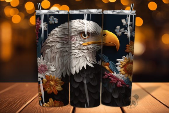 Bald Eagle 3D Embroidered Tumbler Wrap 2: A Detailed Overview