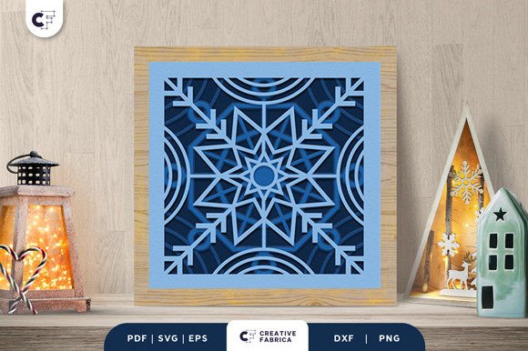 Creating a Stunning Intricate Snowfall Mandala Light Box: A Guide to Flawless Winter Decor